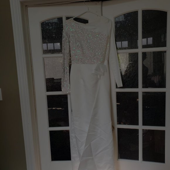 Satin Wedding Dress - Picture 5 of 5